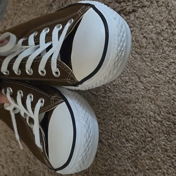 Converse Chuck Taylor All Star Low Top Brown Canvas Sneakers Women’s Size 10 New - Picture 14 of 14